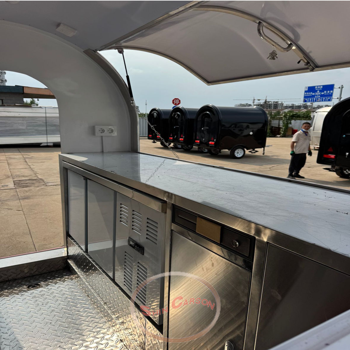 ONLYWE Fast Food Truck Hotdog  - Coffee Equipment For Business 评论和价格