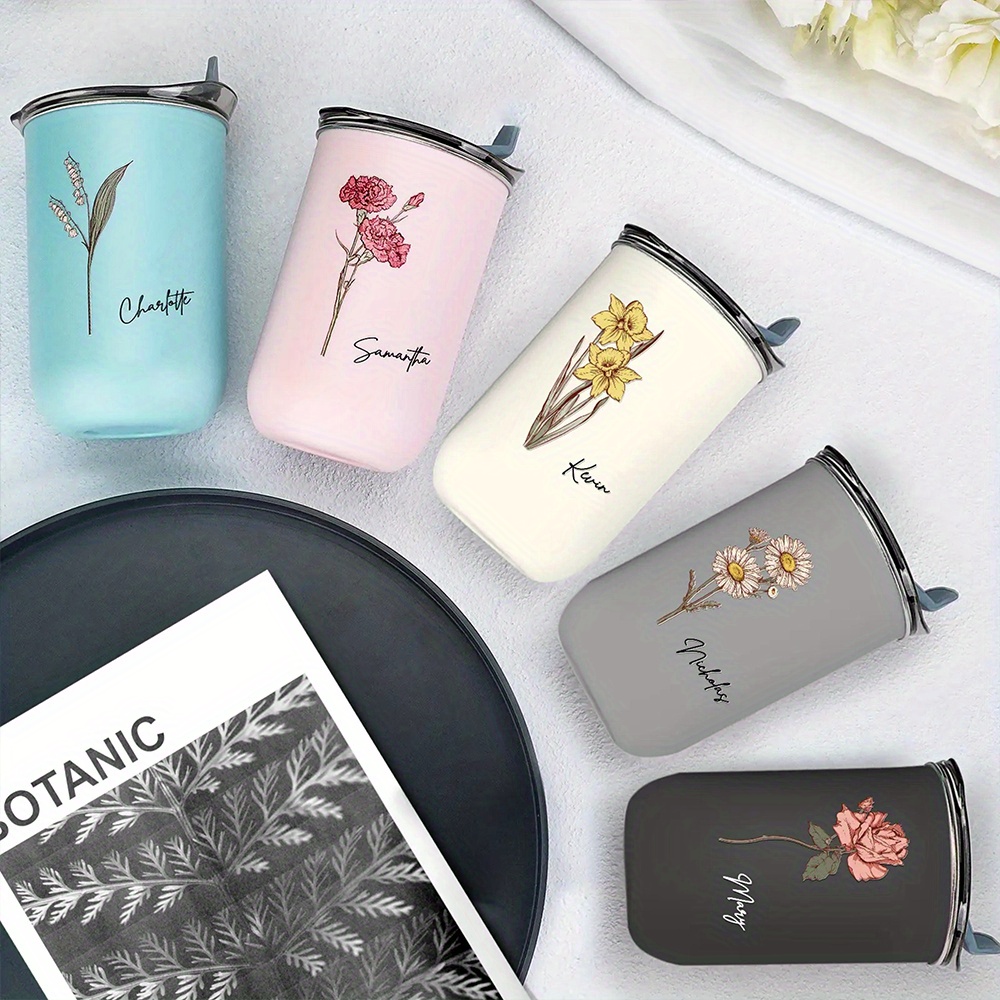 Personalized Birth Flower Coff - Coffee Equipment Gift 评论和价格