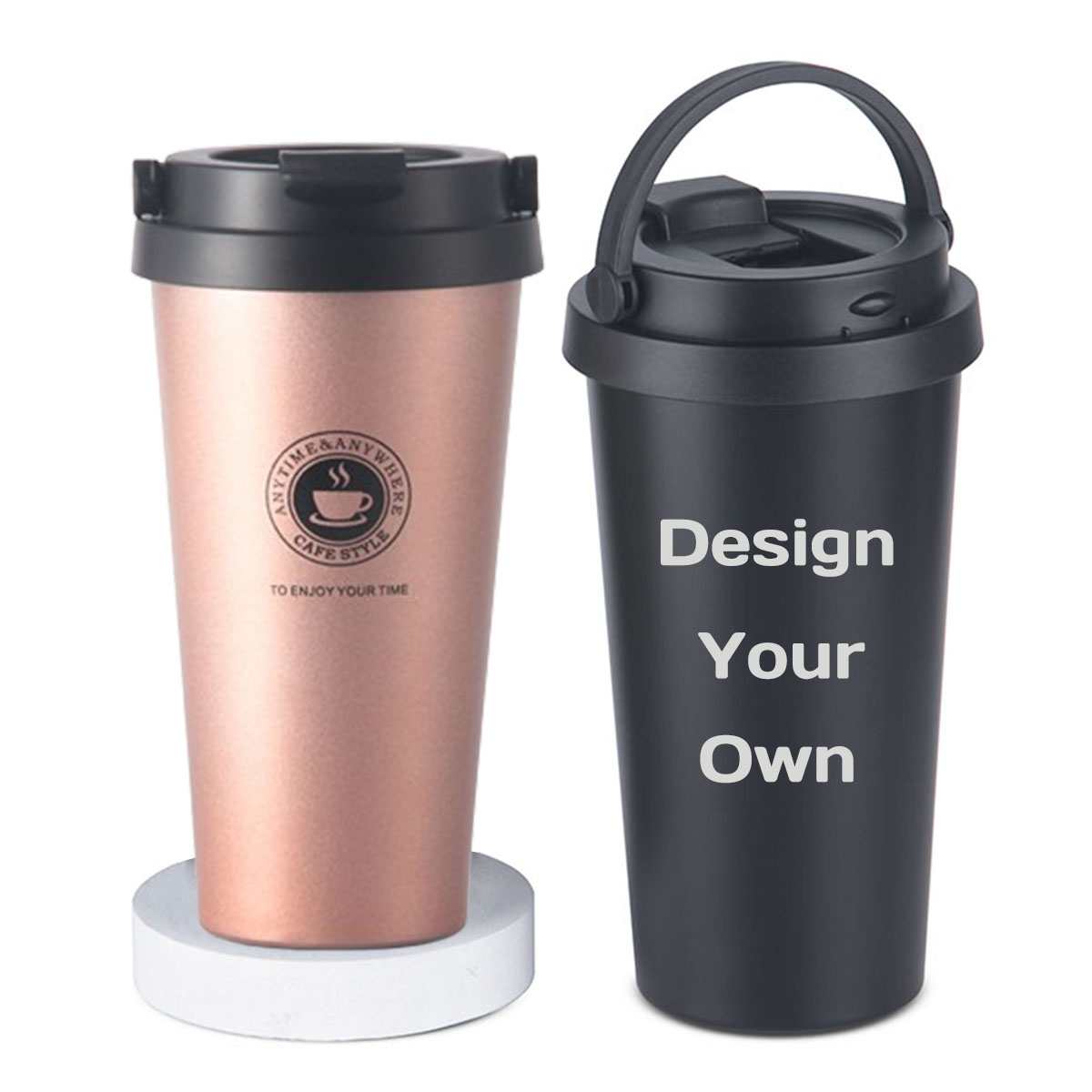 Insulated Travel Coffee Mug 16 - Coffee Equipment Gift 评论和价格