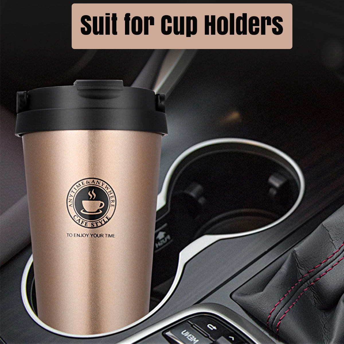 Insulated Travel Coffee Mug 16 - Coffee Equipment Gift 评论和价格