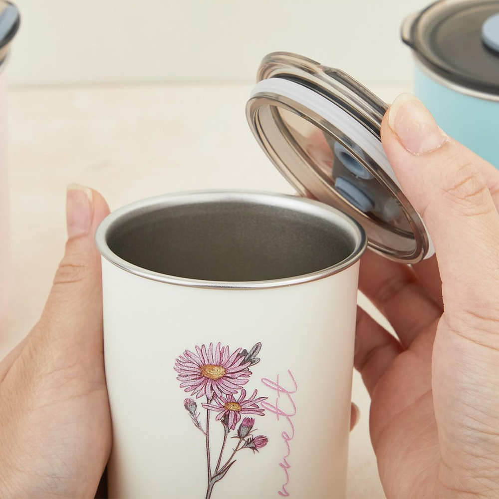 Custom Birth Flower Stainless  - Coffee Equipment Gift 评论和价格